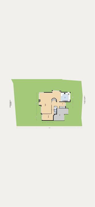 Hoge Rijndijk 91, Zoeterwoude plattegrond-