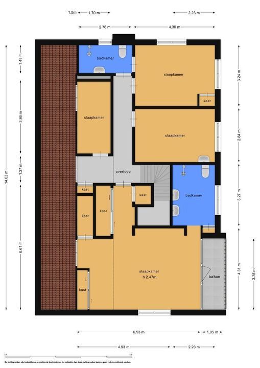 Heult 26, Boxtel plattegrond-