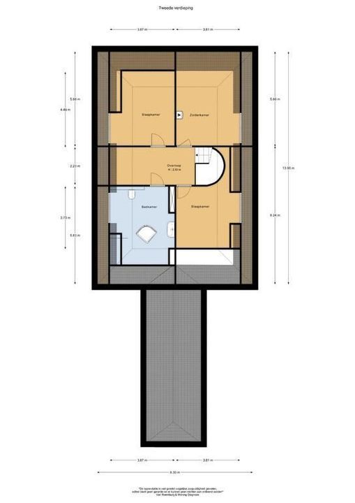 Buitenpad 1, Heerewaarden plattegrond-