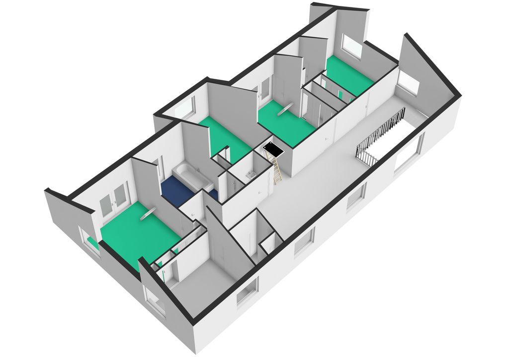 Soestdijkseweg Noord 422, Bilthoven plattegrond-