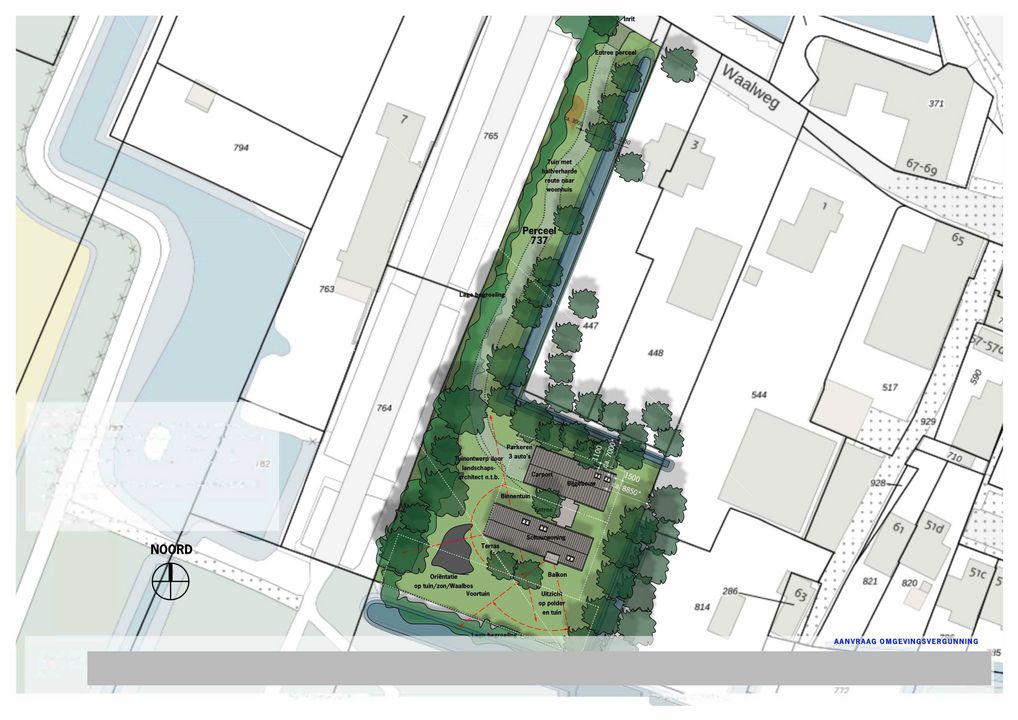 Waalweg 5, Ridderkerk plattegrond-