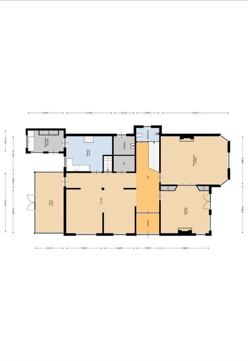 Dorpsstraat 127, Nieuwkoop plattegrond-