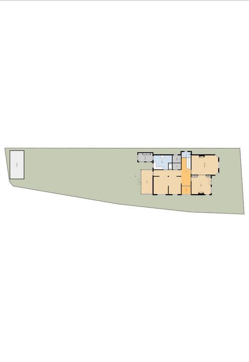 Dorpsstraat 127, Nieuwkoop plattegrond-