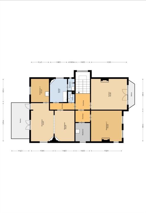 Dorpsstraat 127, Nieuwkoop plattegrond-