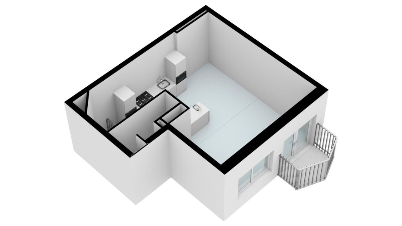 Singel 200 F, Amsterdam plattegrond-