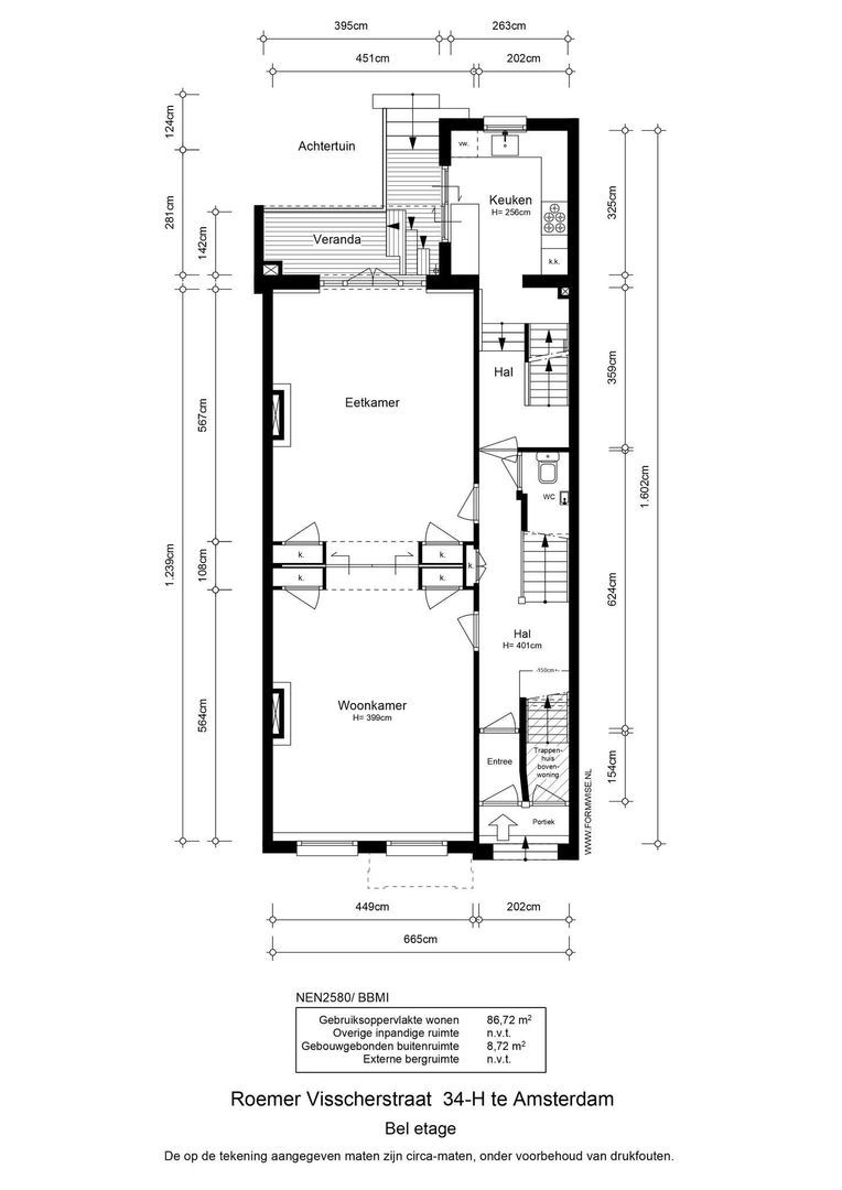 Roemer Visscherstraat 34 -H image 1