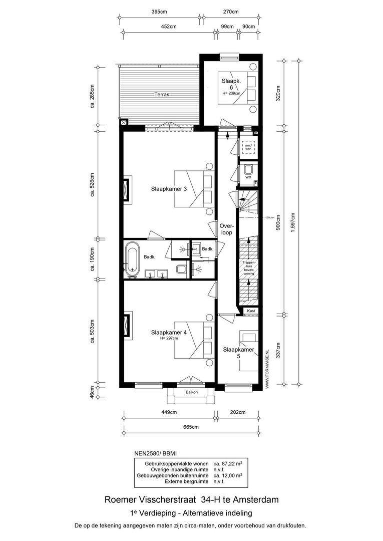 Roemer Visscherstraat 34 -H image 1