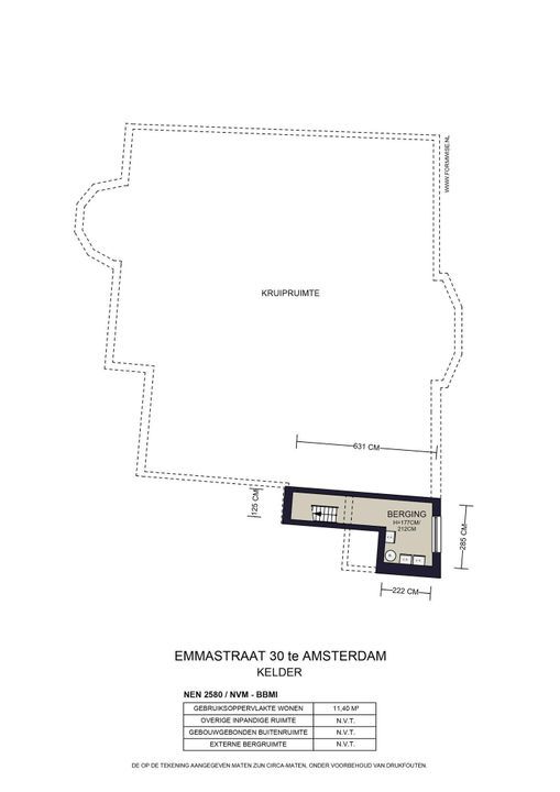 Emmastraat 30, Amsterdam plattegrond-