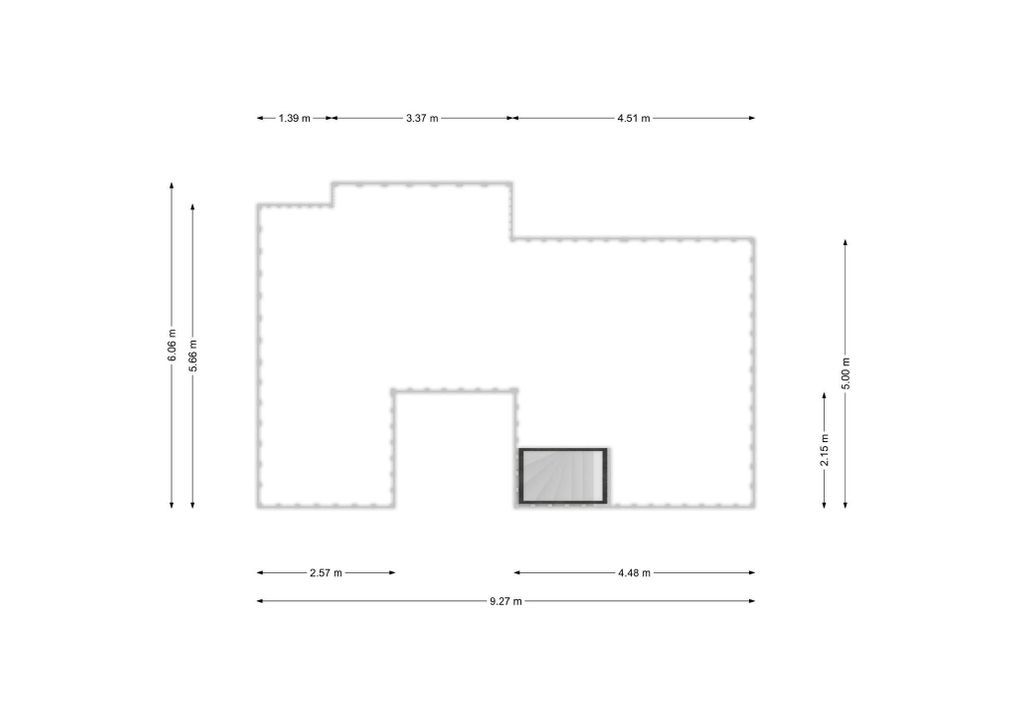 Van Breestraat 159 D, Amsterdam plattegrond-