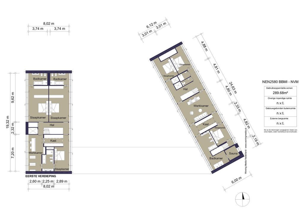 Europaboulevard 57, Amsterdam plattegrond-