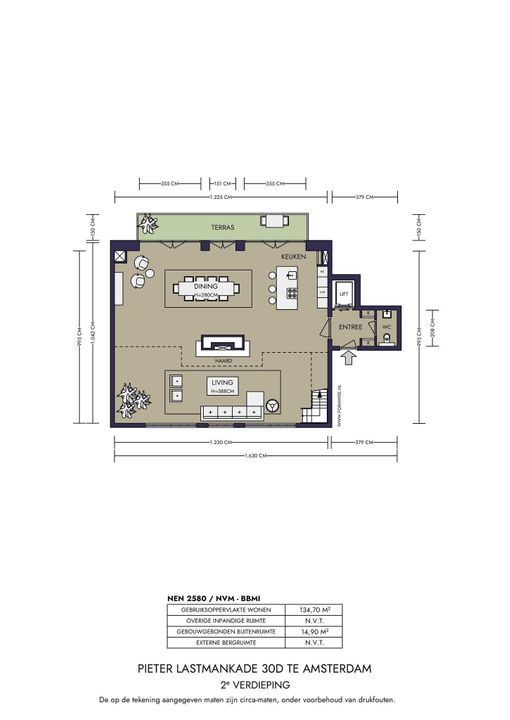 Pieter Lastmankade 30 D, Amsterdam plattegrond-