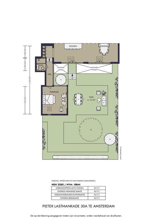 Pieter Lastmankade 30 A, Amsterdam plattegrond-