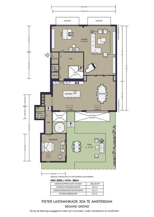 Pieter Lastmankade 30 A, Amsterdam plattegrond-