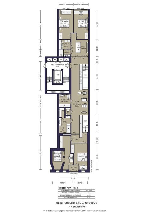 Geschutswerf 33, Amsterdam plattegrond-