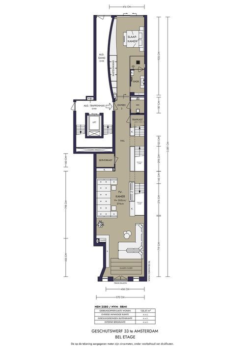 Geschutswerf 33, Amsterdam plattegrond-