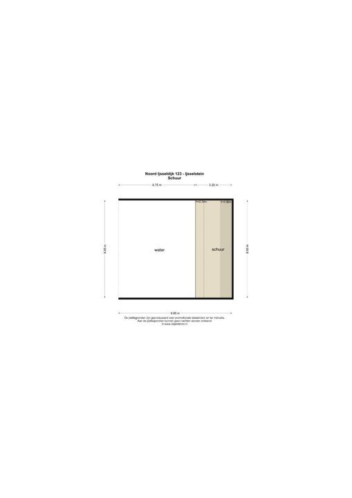 Landgoed De Mare, Ijsselstein plattegrond-