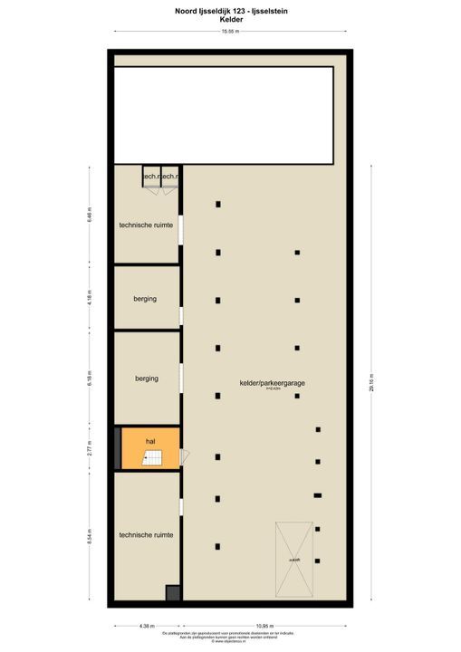 Noord IJsseldijk 123, Ijsselstein plattegrond-