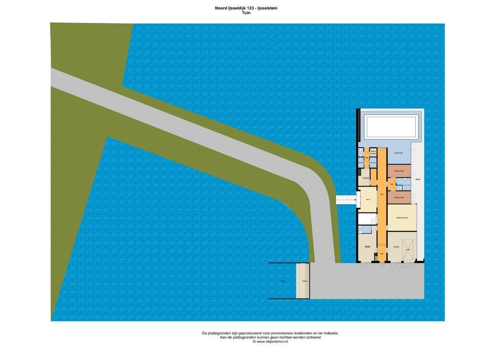 Landgoed De Mare, Ijsselstein plattegrond-