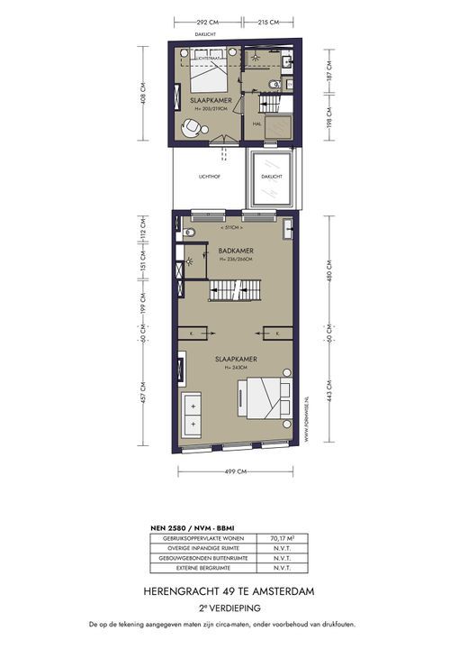 Herengracht 49, Amsterdam plattegrond-