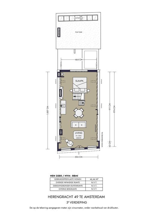 Herengracht 49, Amsterdam plattegrond-