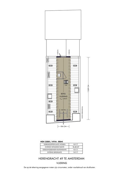 Herengracht 49, Amsterdam plattegrond-