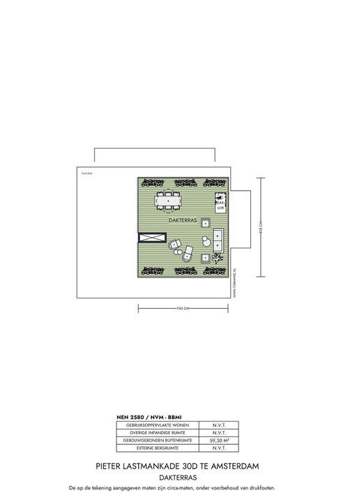 Pieter Lastmankade 30 D, Amsterdam plattegrond-