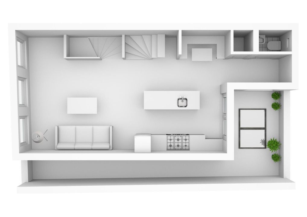 Langestraat 26 1, Amsterdam plattegrond-