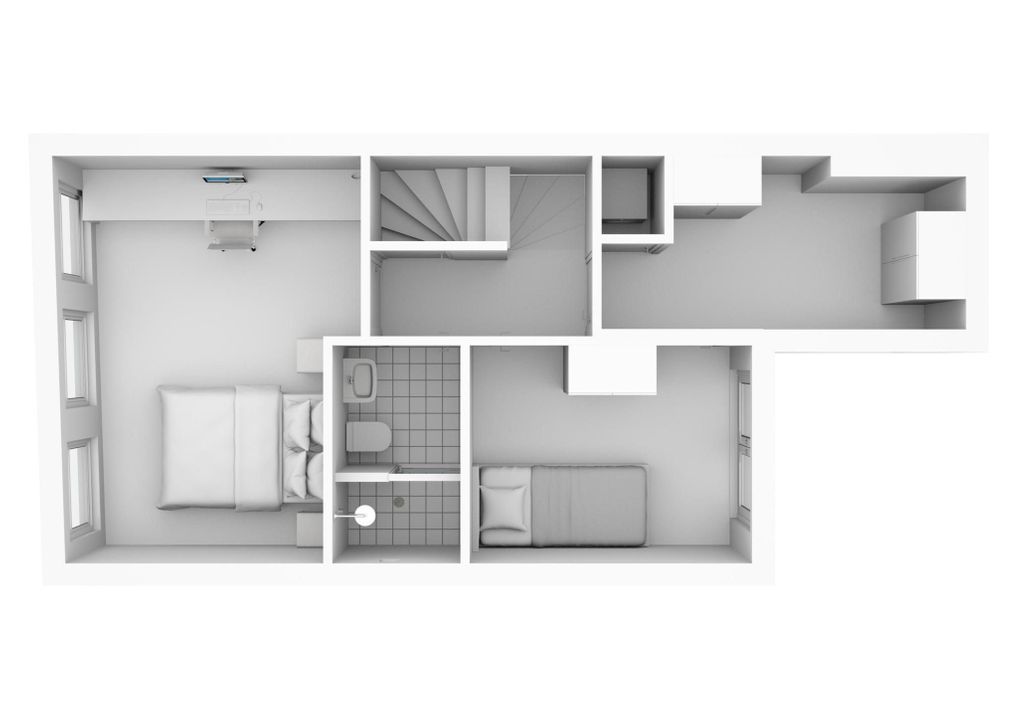 Langestraat 26 1, Amsterdam plattegrond-