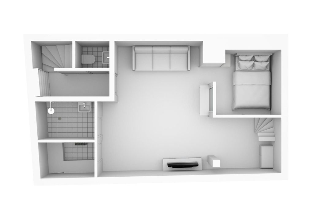 Langestraat 26 1, Amsterdam plattegrond-