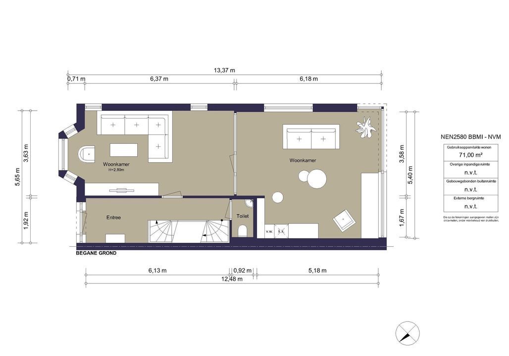 Amsteldijk Noord 138, Amstelveen plattegrond-