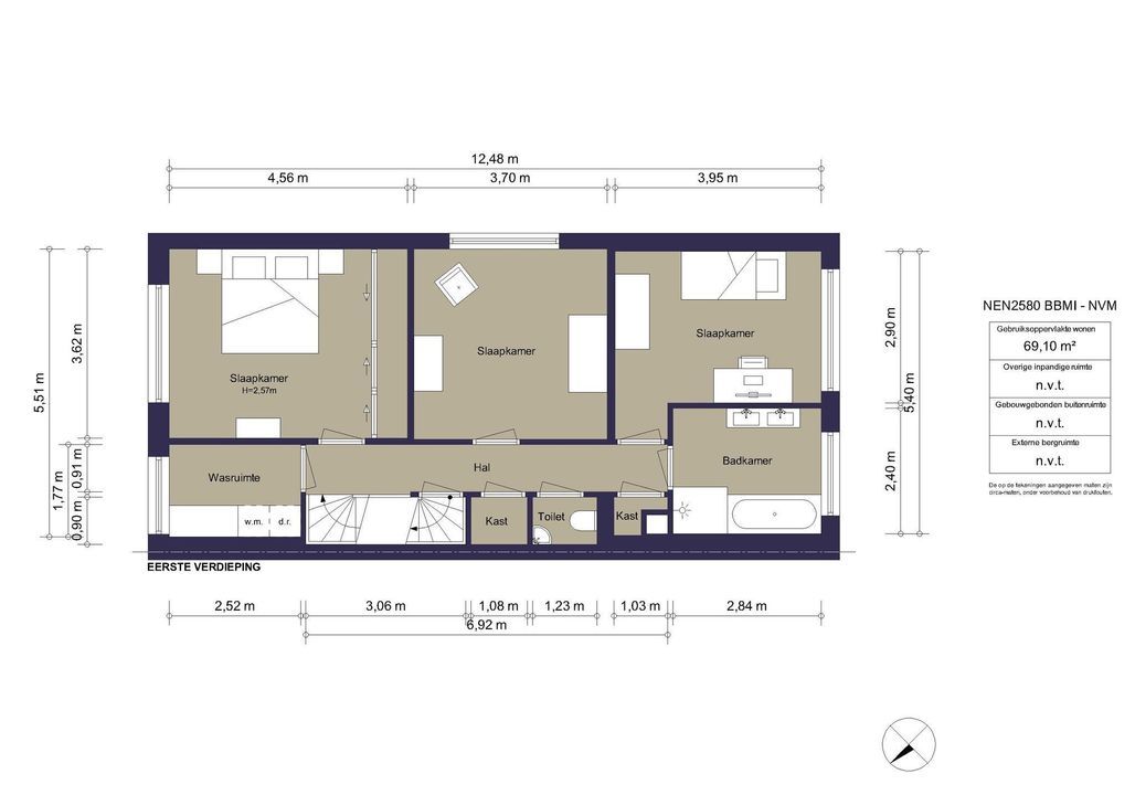 Amsteldijk Noord 138, Amstelveen plattegrond-