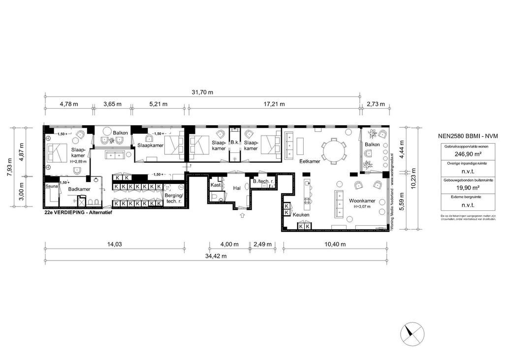 Pontsteiger 144, Amsterdam plattegrond-