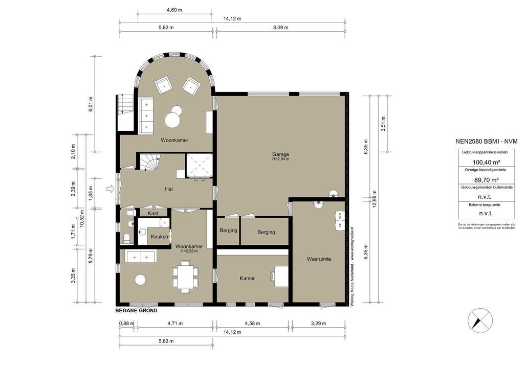 Amsteldijk Noord 103 E, Amstelveen plattegrond-