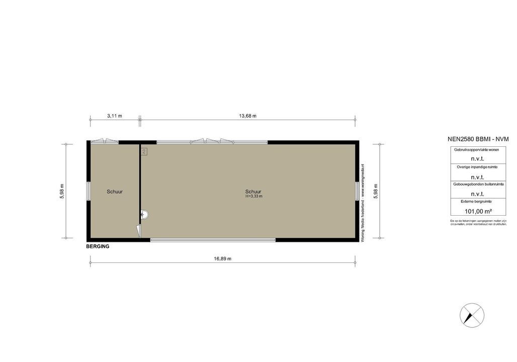 Amsteldijk Noord 103 E, Amstelveen plattegrond-