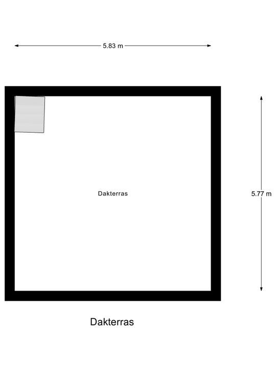 Lauriergracht 37 A, Amsterdam plattegrond-