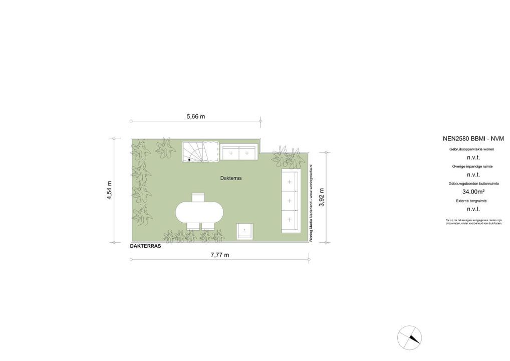 Van Breestraat 181 2, Amsterdam plattegrond-