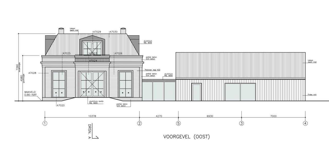 Amsteldijk Noord 67, Amstelveen plattegrond-