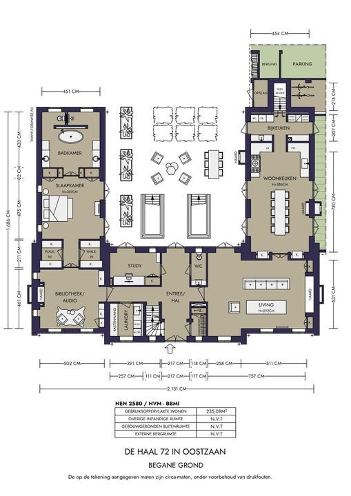 De Haal 72, Oostzaan plattegrond-