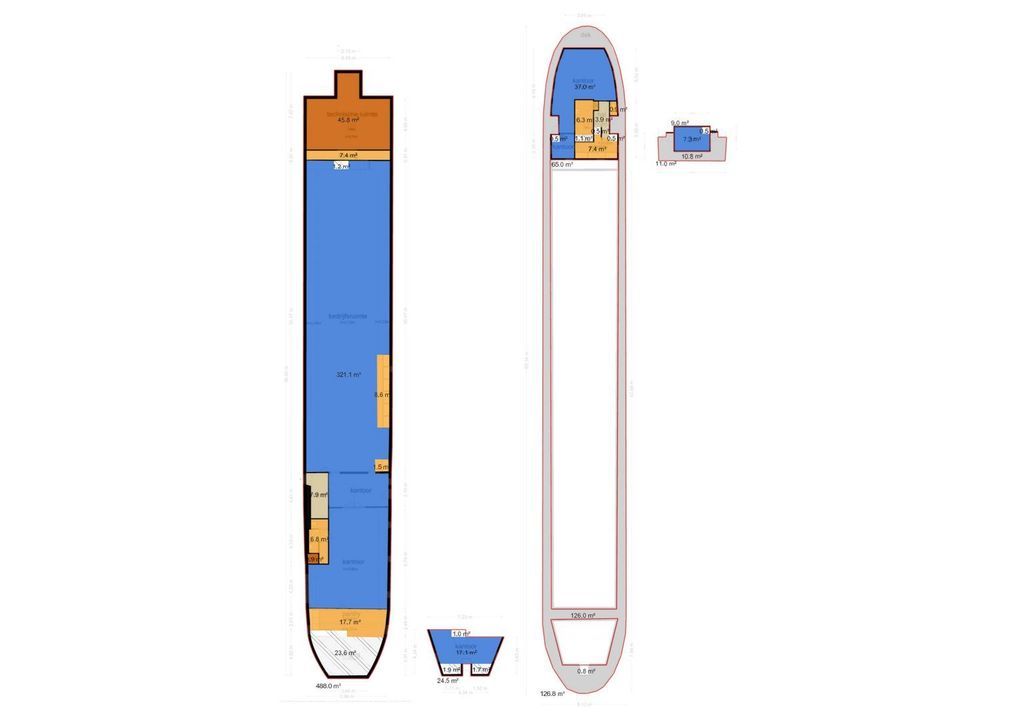 Haparandadam 52, Amsterdam plattegrond-