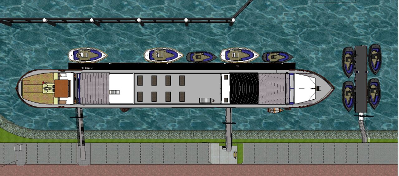 Haparandadam 52, Amsterdam plattegrond-