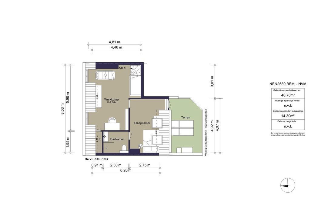 Gerrit van der Veenstraat 31, Amsterdam plattegrond-