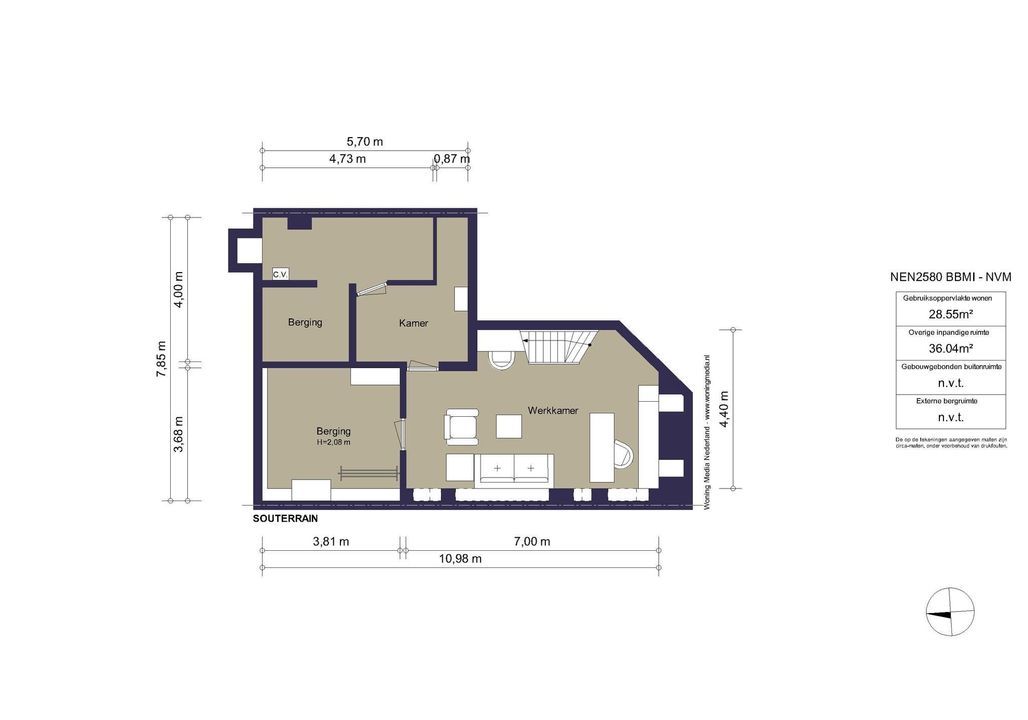 Gerrit van der Veenstraat 31, Amsterdam plattegrond-