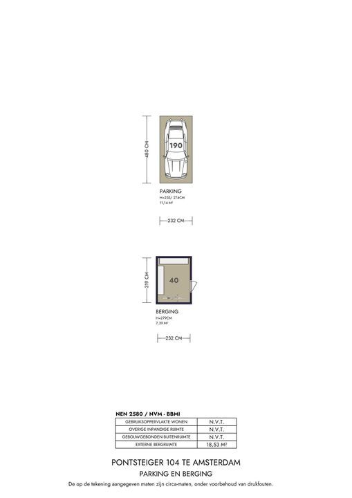 Pontsteiger 104, Amsterdam plattegrond-