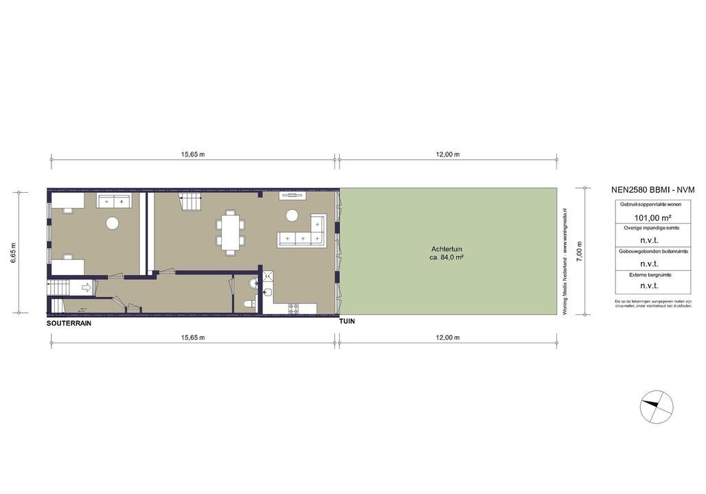 Willemsparkweg 17, Amsterdam plattegrond-