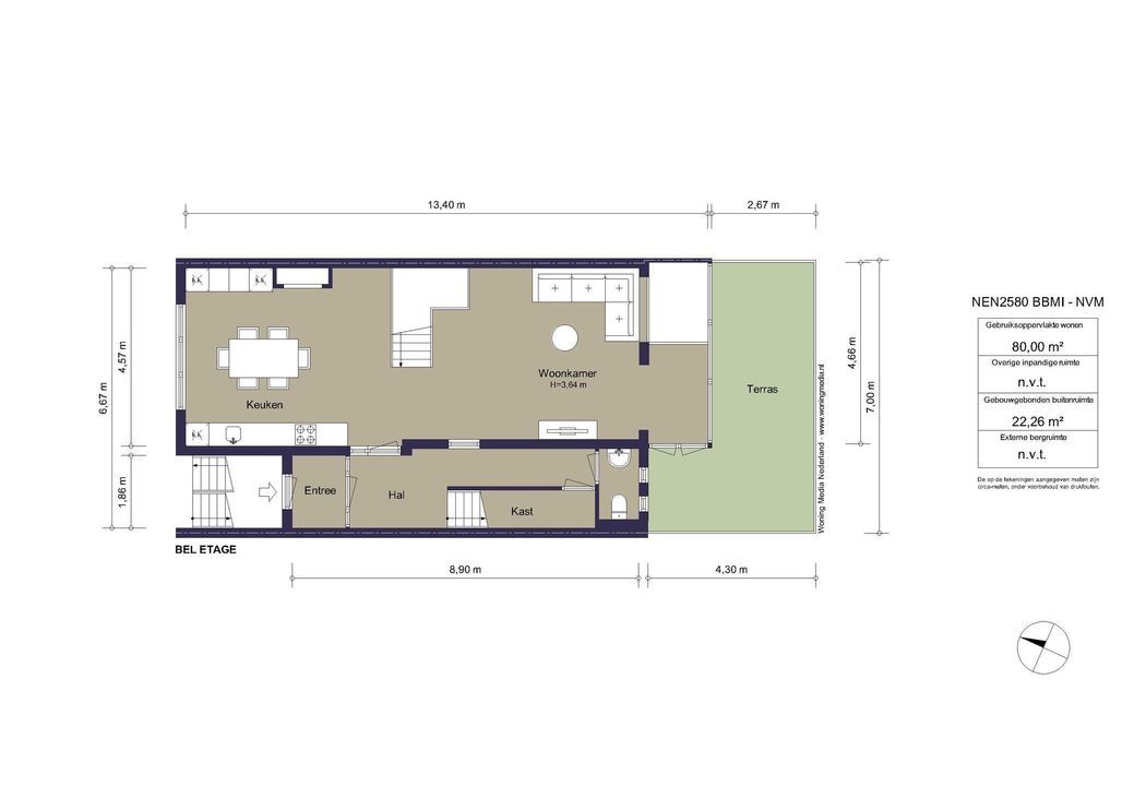 Willemsparkweg 17, Amsterdam plattegrond-