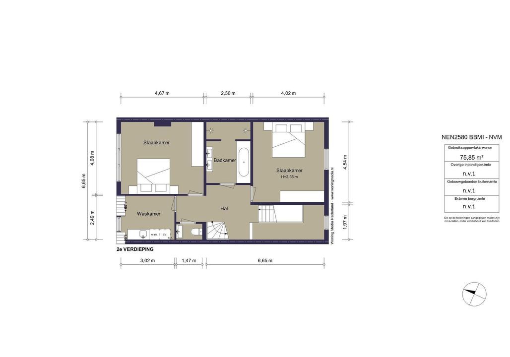 Willemsparkweg 17, Amsterdam plattegrond-