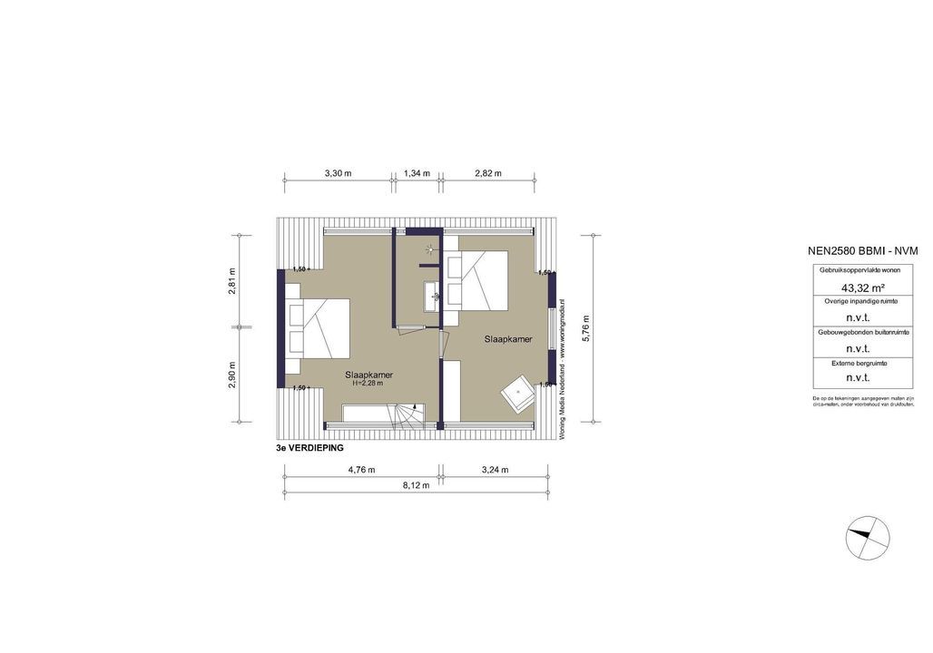 Willemsparkweg 17, Amsterdam plattegrond-