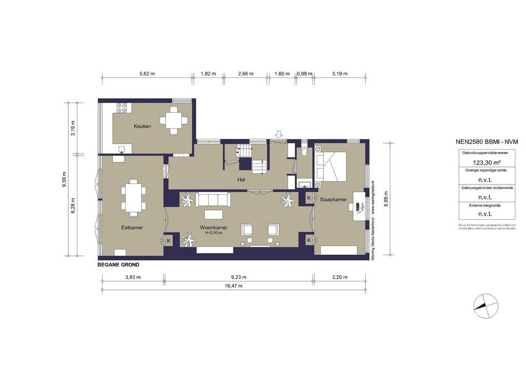 Apollolaan 76, Amsterdam plattegrond-