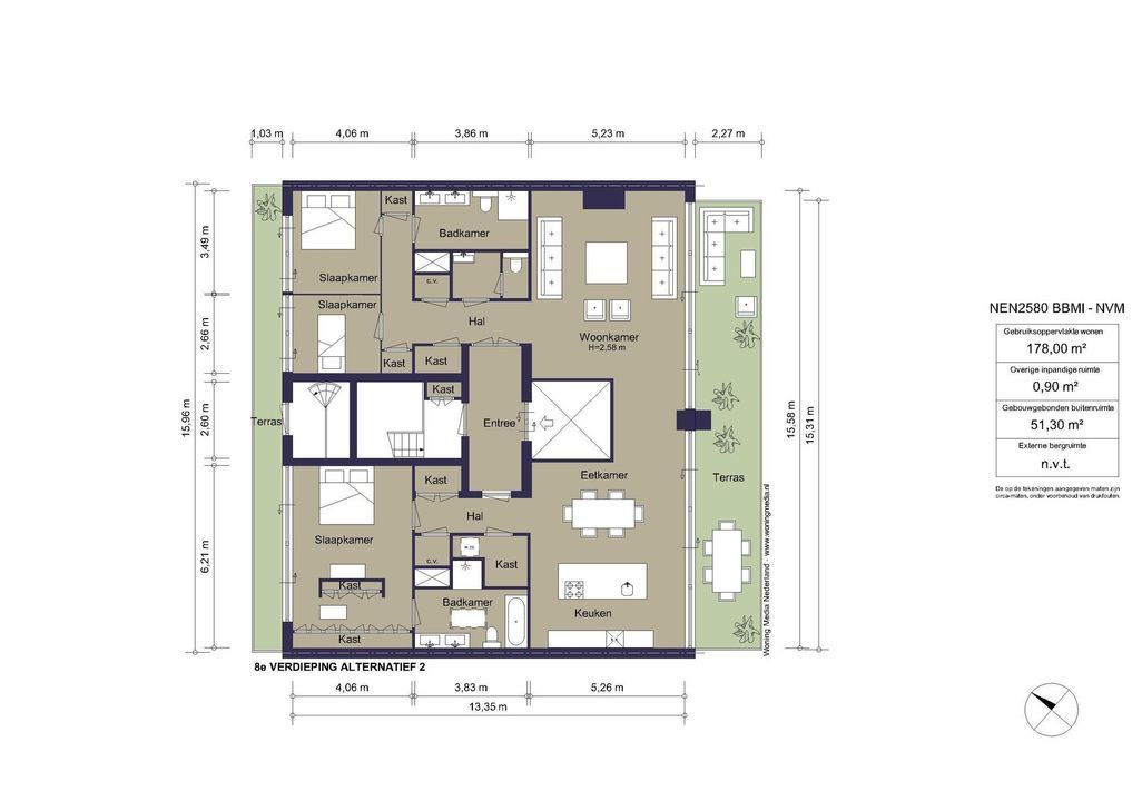 Haparandaweg 706, Amsterdam plattegrond-