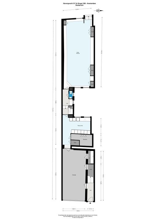 Herengracht 317, Amsterdam plattegrond-